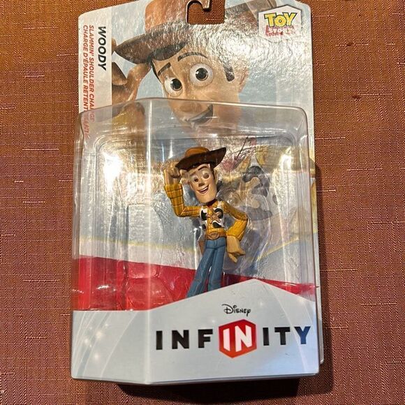 Disney Infinity Woody Figurine NIP Slammin’ Shoulder Charge - Picture 1 of 6